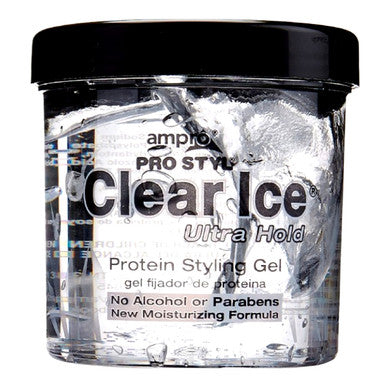AMPRO Clear Ice - Gel coiffant protéiné [Ultra Hold]