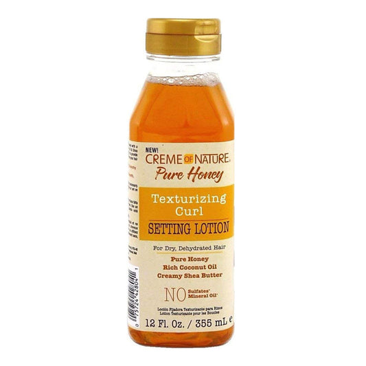 CREME OF NATURE Pure Honey Texturizing Curl Setting Lotion (12oz)