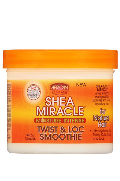 AFRICAN PRIDE Shea Miracle Twist&Loc Smoothie (12oz)