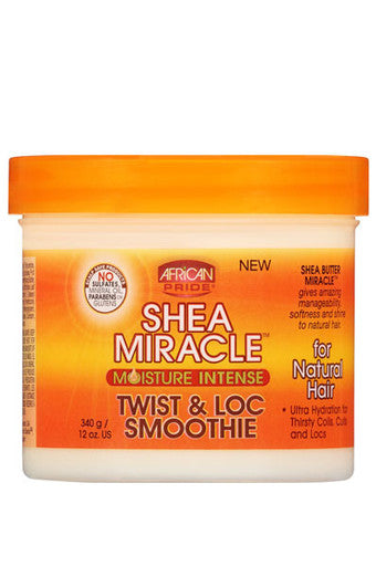 AFRICAN PRIDE Shea Miracle Twist&Loc Smoothie (12oz)
