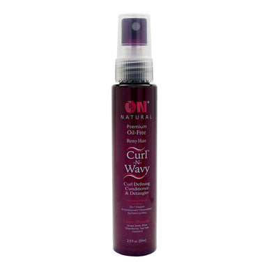 ON NATURAL Curl &amp; Wavy Cherry Bossom Revitalisant et démêlant (2oz)