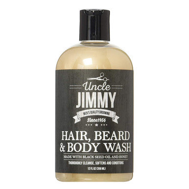 UNCLE JIMMY Nettoyant cheveux, barbe et corps (12oz) #81123