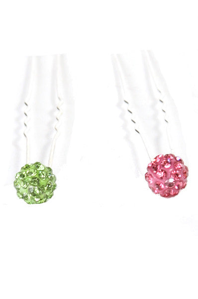 KIM & C Stone Ball Hairpin [20pc]