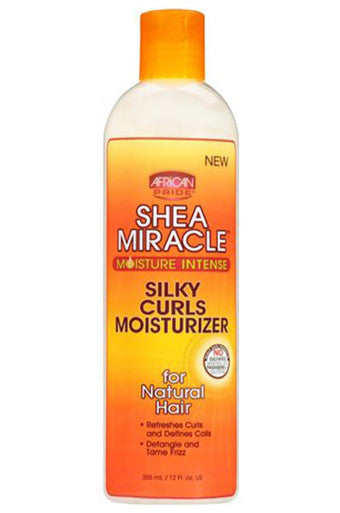 AFRICAN PRIDE Shea Miracle Silky Curls Hair Moisturizer (12oz)