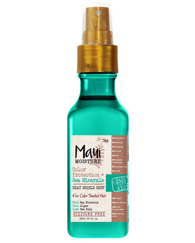 MAUI MOISTURE Color Protection Sea Mineral Heat Shield Mist (4.2oz)