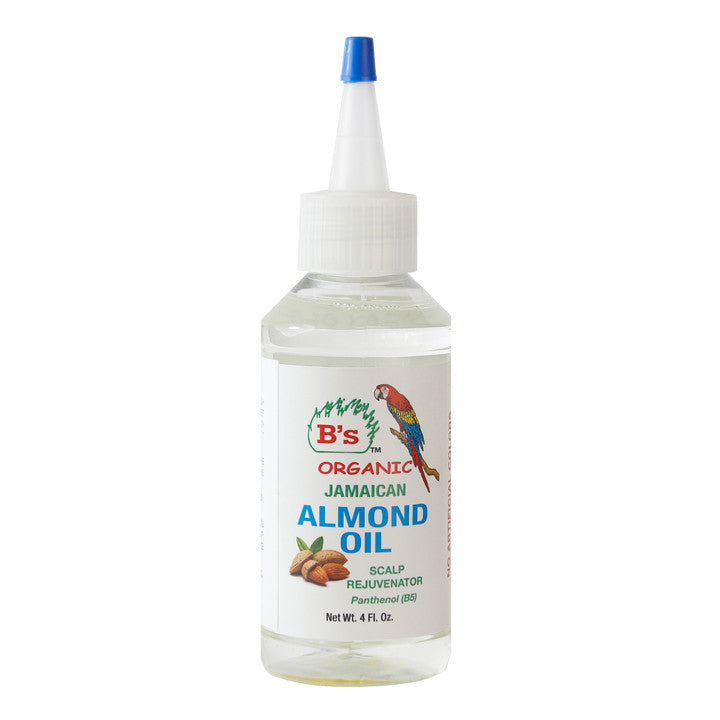 B'S ORGANIC Jamaican Almond Oil (4oz)