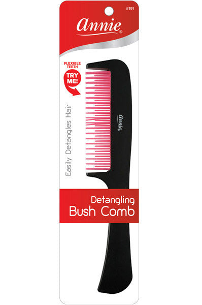 ANNIE Detangling Brush Comb Black #191 [pc]