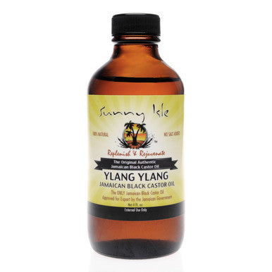SUNNY ISLE Huile de ricin noire jamaïcaine [Ylang Ylang]