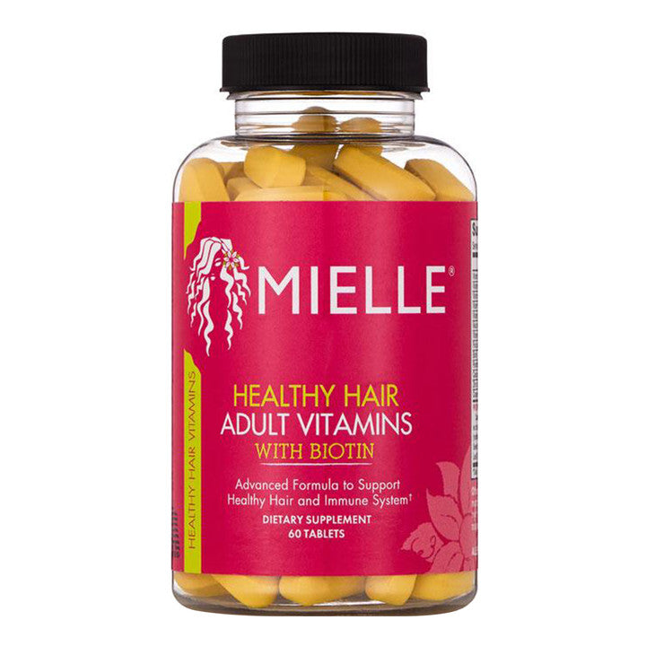 MIELLE ORGANICS Healthy Hair Adult Vitamins (60tablets)