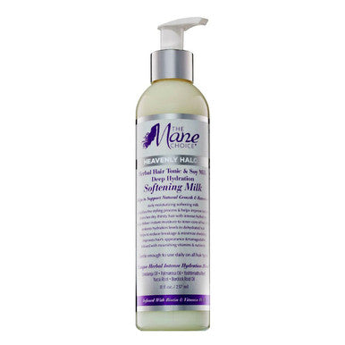 THE MANE CHOICE Heavenly Halo Tonique capillaire à base de plantes et lait de soja Hydratation en profondeur Lait adoucissant (8oz)