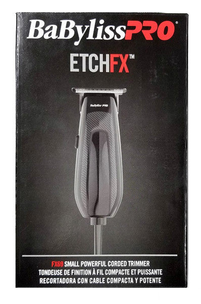 BABYLISS PRO ETCHFX Small Powerful Corded Trimmer #FX69