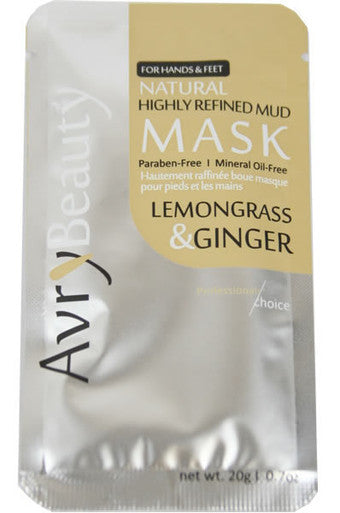 AVRY BEAUTY Hand&Foot Mud Mask [Lemongrass & Ginger] [pc]