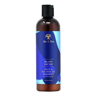 AS I AM Shampooing pour le cuir chevelu sec et qui démange (12oz) #3530