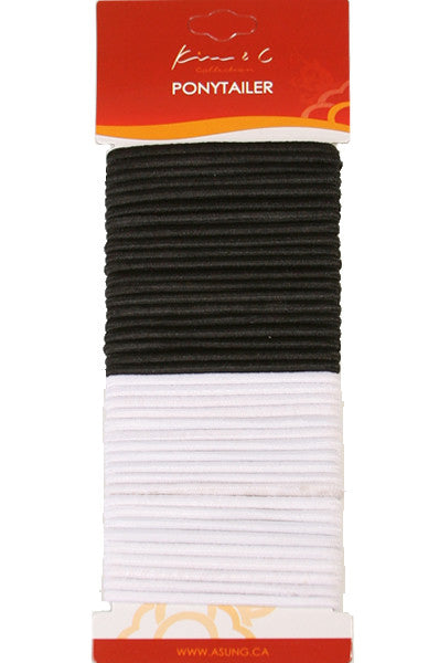 KIM & C 40pcs Ponytail Holders