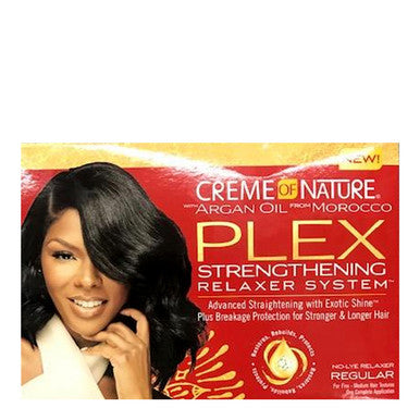 CREME OF NATURE Argan Oil Plex Relaxer Kit [Regular]