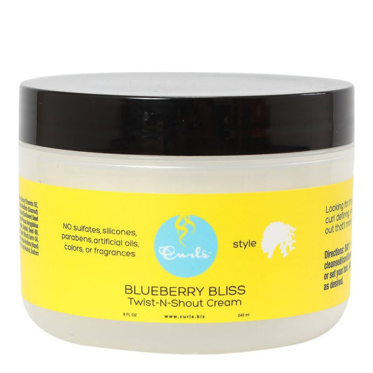 CURLS Blueberry Bliss Twist N Shout Curl Cream(8oz)