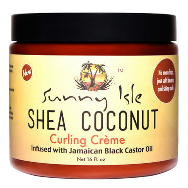 SUNNY ISLE 乳木果椰子卷发霜（16盎司）