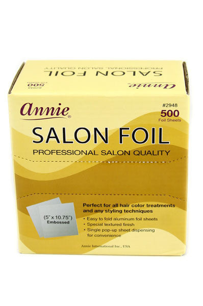 ANNIE Embossed Aluminum Foil 10.75in x 5in [500ct/pk]