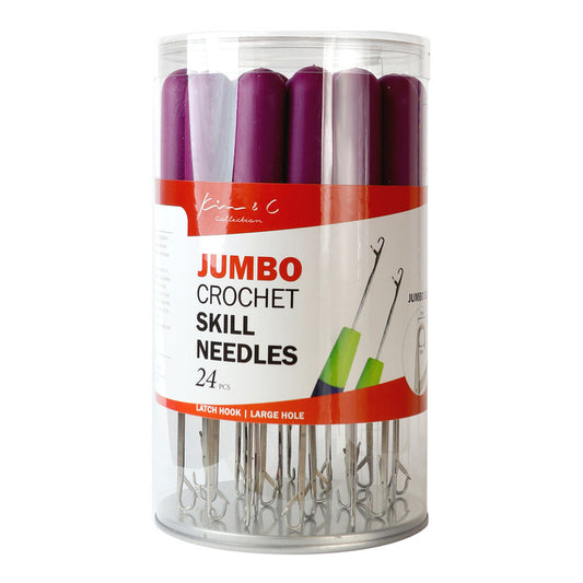 KIM & C Jumbo Crochet Skill Needles [24pcs/jar] #1