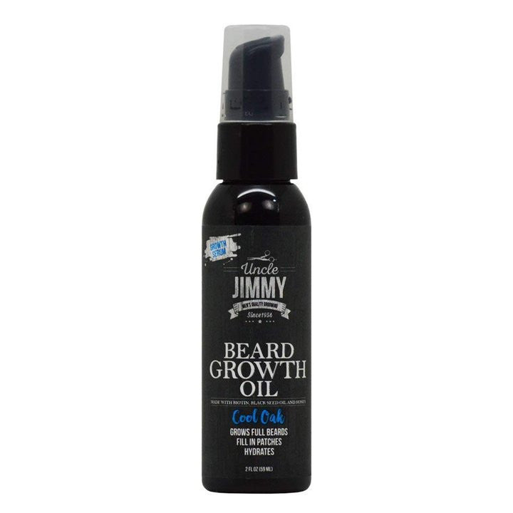 UNCLE JIMMY Beard Growth Oil (2oz) #81126