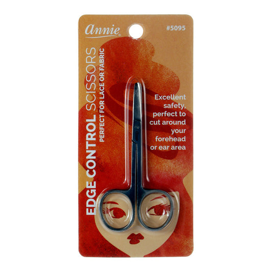ANNIE Edge Control Scissor (3.5inch) #Round Tip #5095
