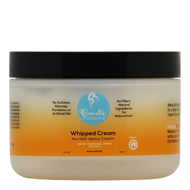 CURLS Crème fouettée professionnelle Crème épaisse (8oz)