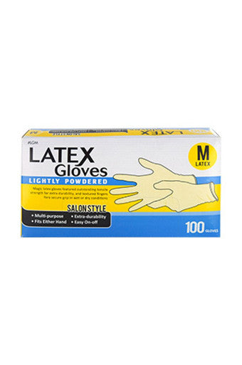 LGM Magic Natural Latex Gloves Medium (100 pc)-box