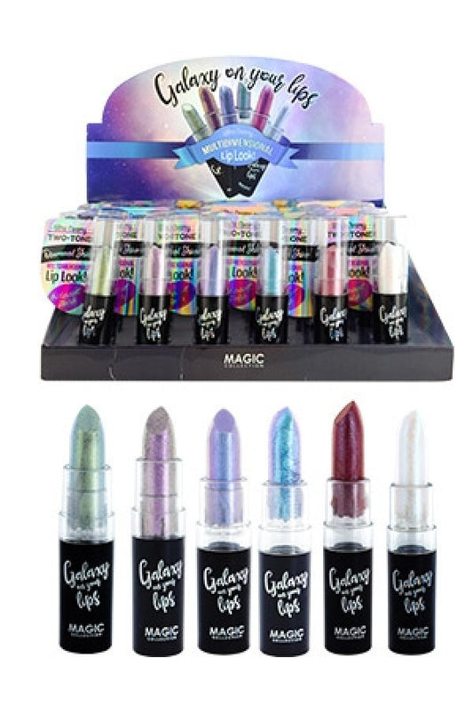 Magic- LIP22 Galaxy on Your Lips Lipstick (24pc/ds)-ds