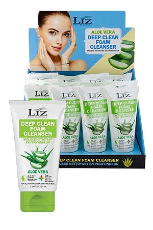 LIZ Professional-10 Aloe Vera Deep Clean foam Cleanser (4.05 oz)-pc