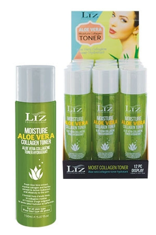 LIZ Professional-12 Aloe Vera Collagen Toner (5.07 oz) -pc