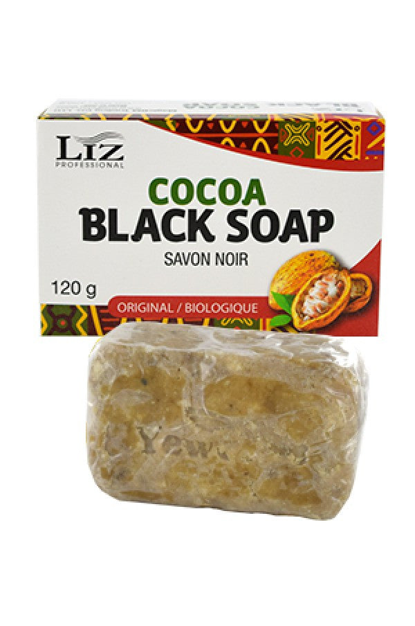 LIZ Professional-8 Cocoa Black Soap (120g)