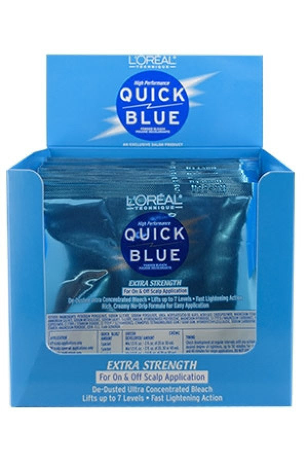 LOREAL-2Quick Blue Powder Bleach Packette (1 oz/12 pc/ds)