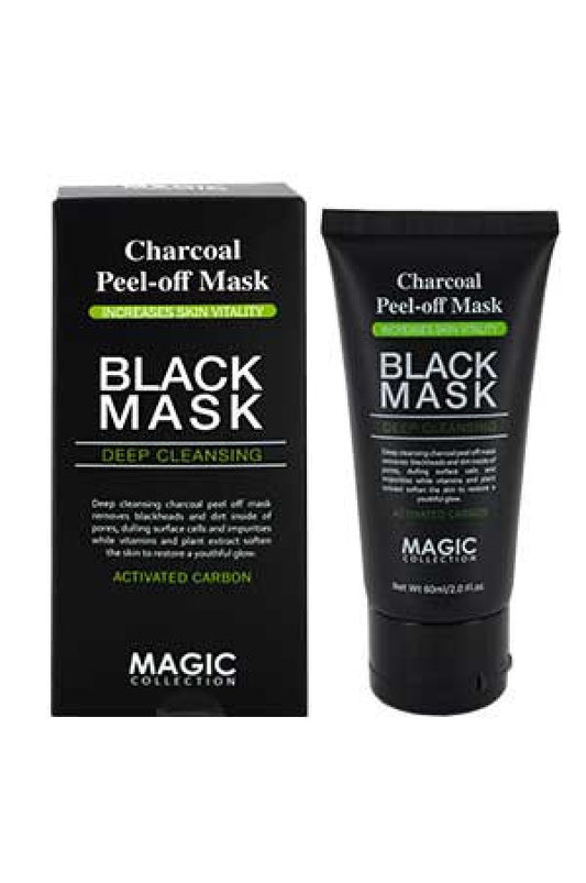 Magic  Black Peel-off mask Charcoal (2 oz/12 pcs ) FAC404 -ds