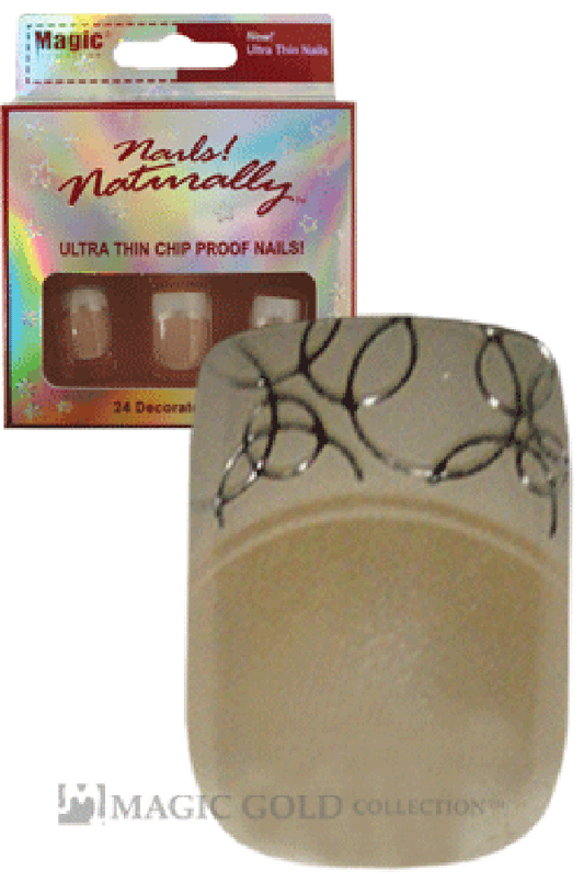 Magic- Design Nail Tips NSV006 (24pc-pk)