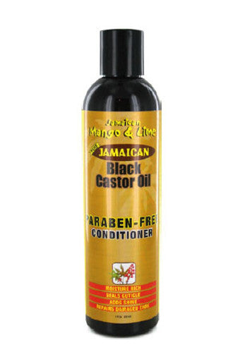 Mango &amp; Lime-61 Après-shampoing à l'huile de ricin noire sans parabène (8oz)61