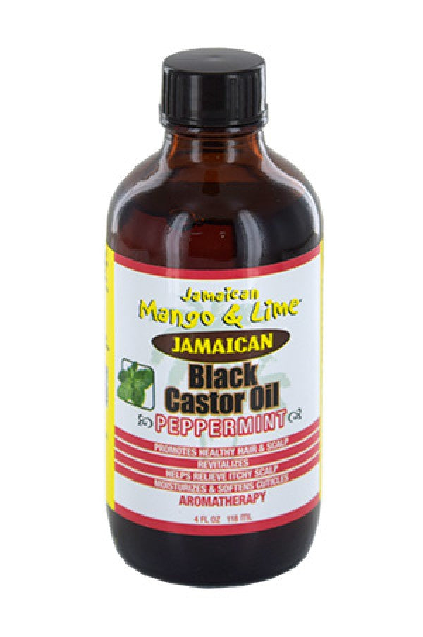 Mango & Lime-73 Black Castor Oil Peppermint (4oz)