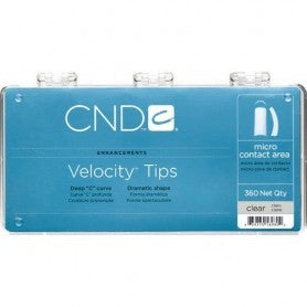 CND Velocity Tips Clear 360 Tray 16980