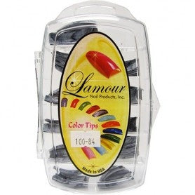 Lamour Marble Tips Grey 100-84