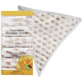 Gigi Disposable Brazillian Thong - 12 pack 0831