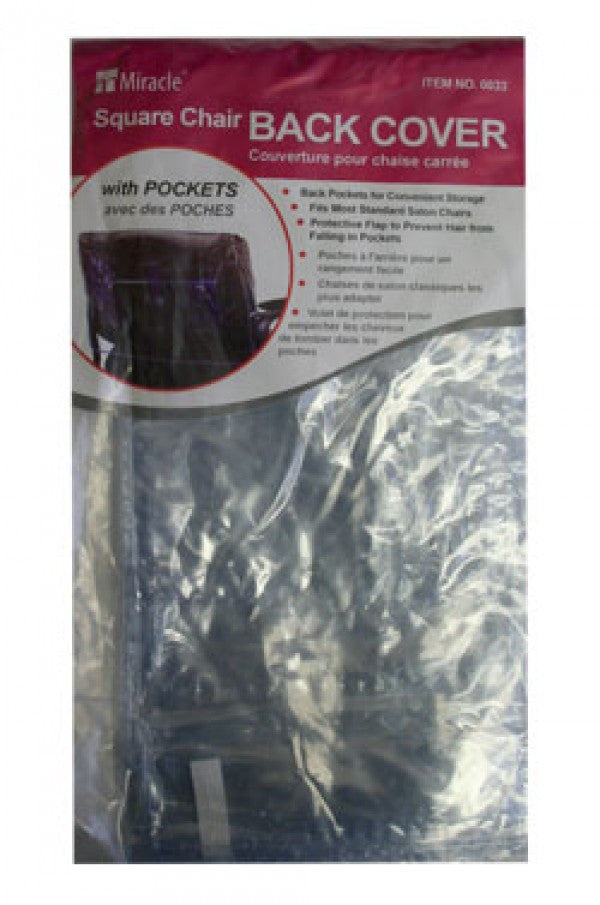 Miracle  - 0033 Square Chair  - Back Cover (w/ pockets)