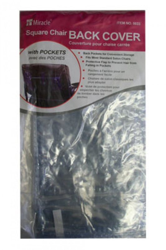 Miracle  - 0033 Square Chair  - Back Cover (w/ pockets)