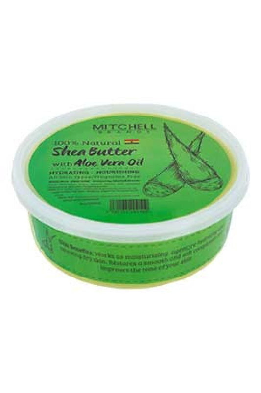 Mitchell-10 Shea Butter with Aloe Vera Oil (8oz) -jar