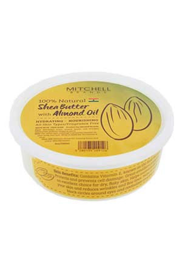 Mitchell-12 Shea Butter with Almond Oil (8oz) -jar