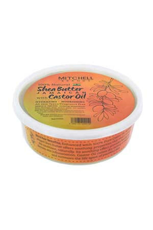 Mitchell-1 Shea Butter with Jamaican Castor Oil (8oz)-jar