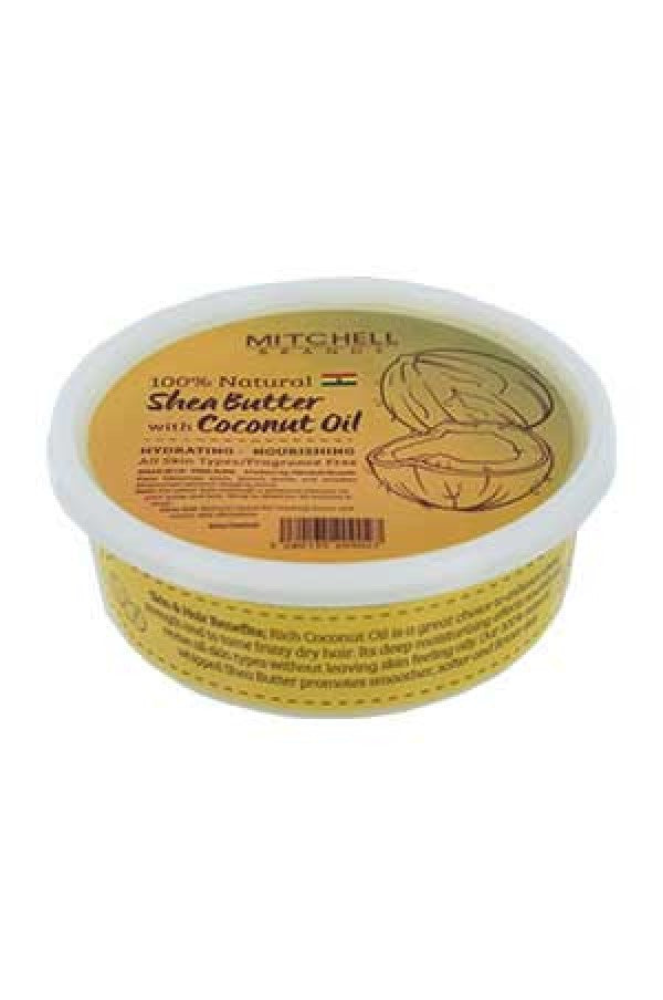 Mitchell-2 Shea Butter with Coconut Oil (8oz)-jar