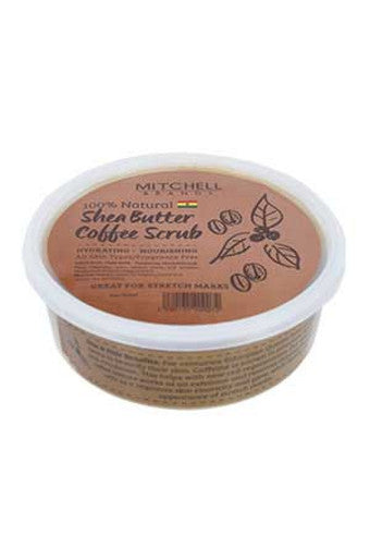 Mitchell-7 Shea Butter Coffee Scrub (8oz) -jar