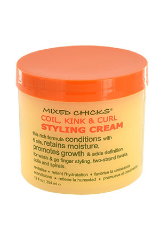 Mixed Chicks-33 Coil, Kink & Curl Styling Cream (12 oz)