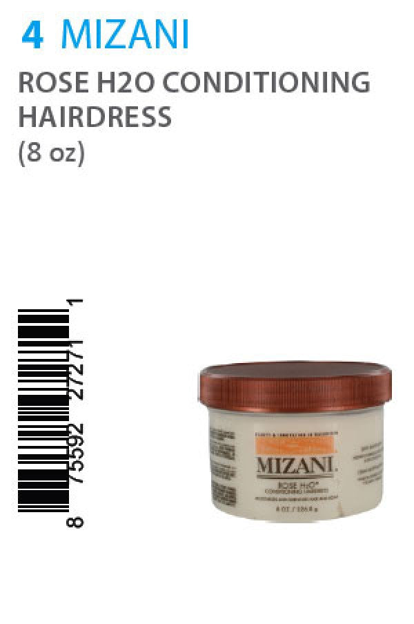 Mizani-4 Rose H2O Conditioning Hairdress (8 oz)