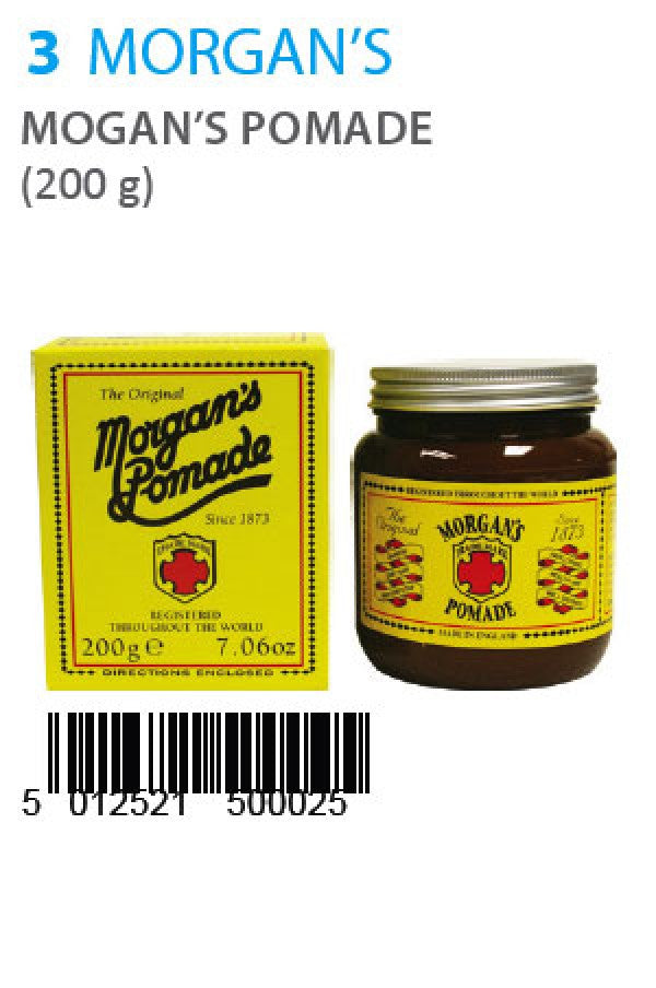 Morgan's-3 Pomade (200g)