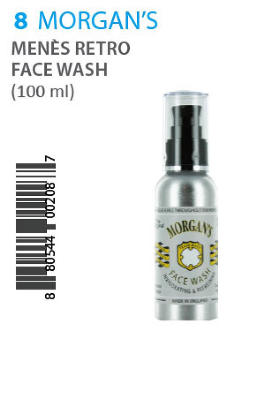 Morgan's-8 Men's Retro Face Wash 100ml